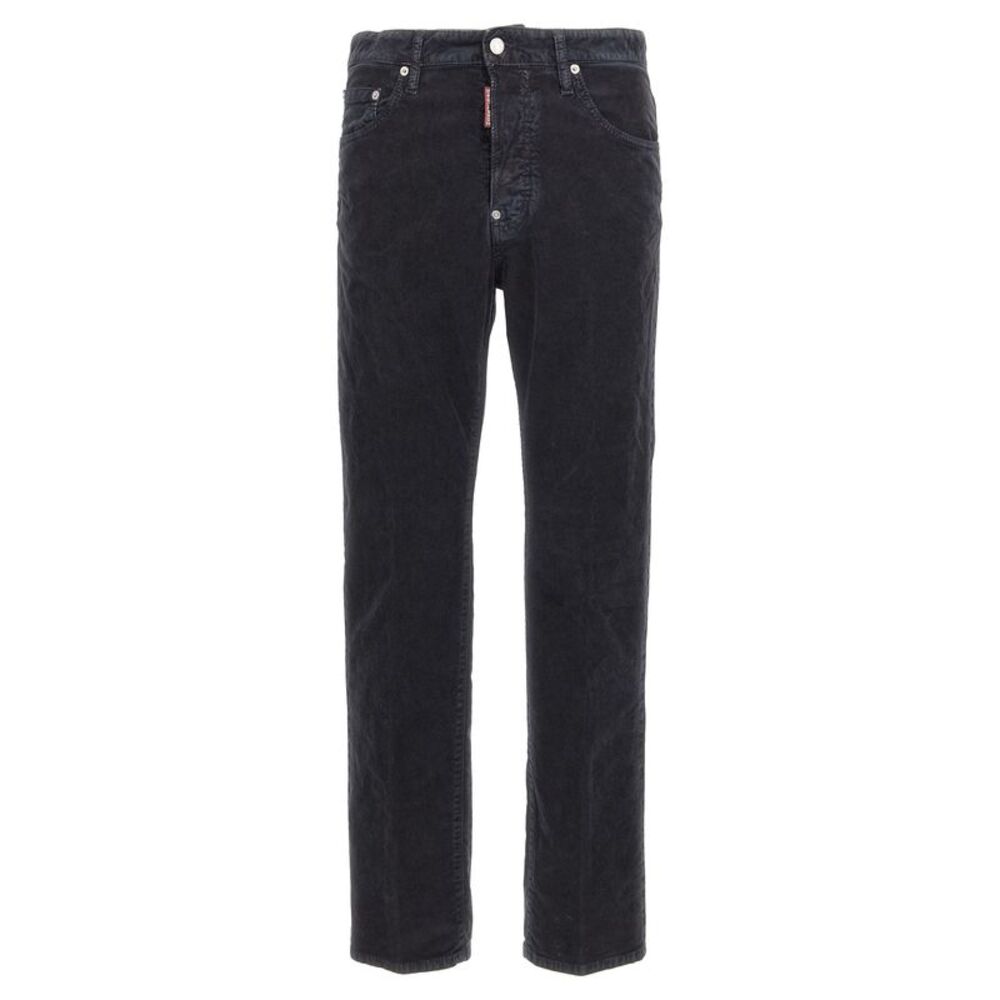 Dsquared² Blue Cotton Casual Men's Pants